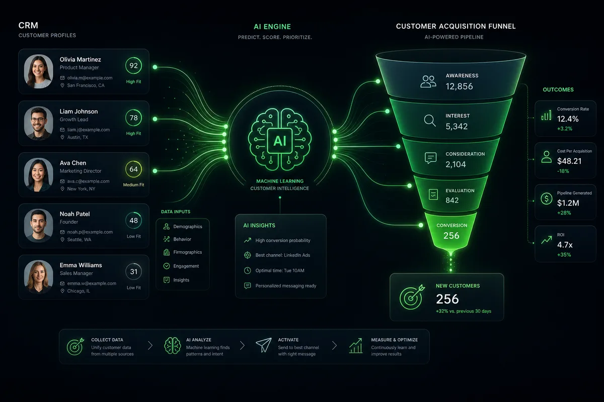 Jak pozyskać więcej klientów dzięki integracji CRM z AI?